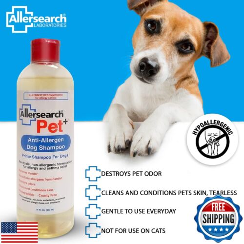Allersearch Pet+ Anti-Allergen Hundeshampoo 16 Oz. - Bild 5 von 5