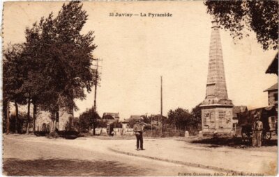 Old postcard Juvisy La Pyramide FRANCE (1370826)