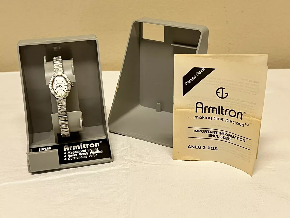 Armitron women's shop watch manual