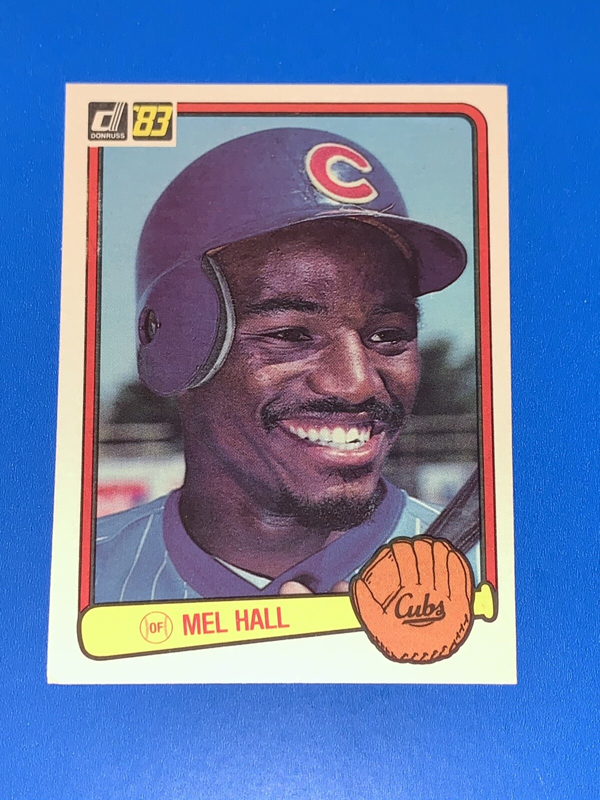 1983 Donruss Mel Hall Rookie Card #126 Chicago Cubs Set Break | eBay