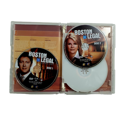 Boston Legal Season One DVD 5 Disc Set PAL Region 4 James Spader