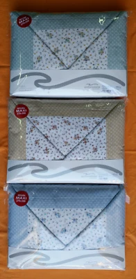 AMBROSIANA COMPLETO LENZUOLA FLANELLA MAXI 270X300 FIORI/FIORELLINIPRODOTTO ITALIANO 2POSTI