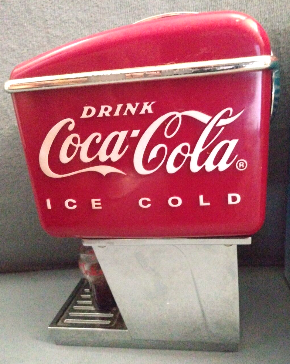 Coca Cola Fountain Dispenser Money Bank 1997 Vintage Rare