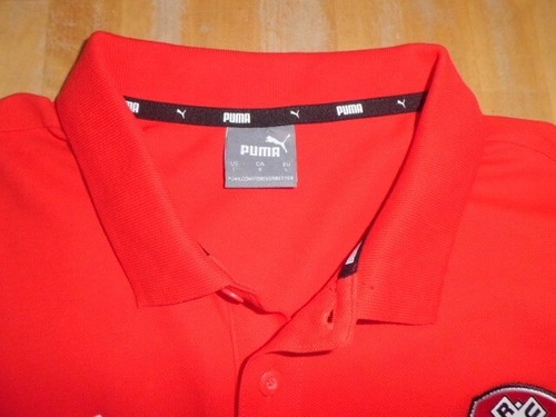 ROTHERHAM UNITED FC PUMA FOOTBALL POLO SHIRT L - LARGE ADULTS / MENS *PERFECT* - Picture 10 of 14