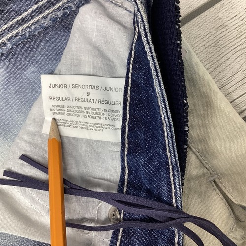 LEI Ashley Lowrise Denim Shorts Junior Size 9 Regular - Picture 5 of 5