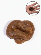 Fake Poop Gag Joke Prank Crap Poo Realistic Gift Funny Human Party Toy Trick