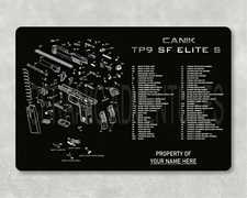 CANIK   Bench Mat Gun Cleaning  CHOOSE YOUR STYLE  Gaming Mouse Mat