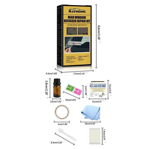 Auto Heckscheibe Defogger Heizung Gitter Linien Reparatur Unsichtbare P4M5neu - Bild 12 von 12