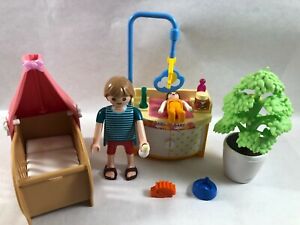 Sympa Chambre Bebe 5334 Playmobil Maison Mobilier 0741 Ebay