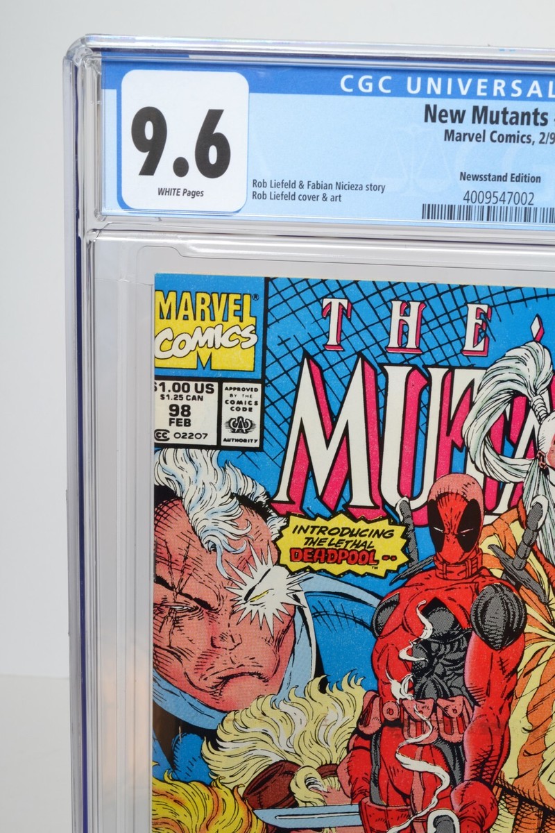 NEW MUTANTS #98 CGC 9.6 Newsstand Edition 1991 1st Print 1st App