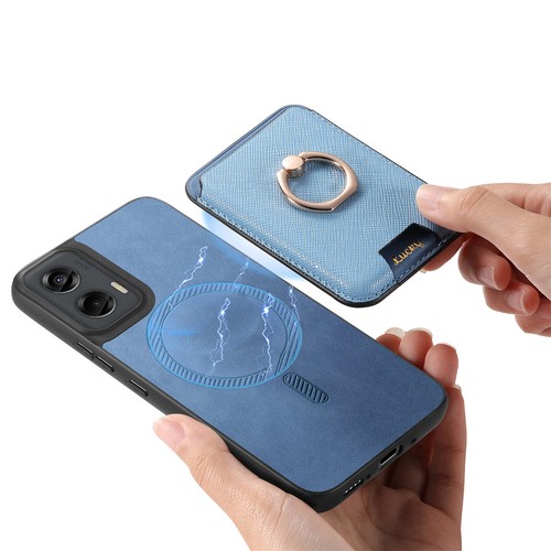 Cover supporto anello slot magnetico rimovibile Fr Motorola G Stylus/Power/Play - Foto 56 di 80