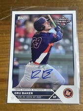 Dru Baker 2023 Topps Pro Debut Auto #PD-189 Free Shipping