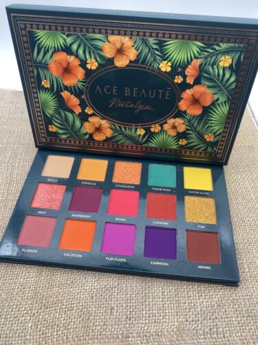 Ace Beaute Nostalgia Eyeshadow Palette 15 Shades New In Box