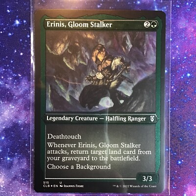 Erinis, Gloo Stalker - 515 - Etched Foil - Green (CL: Baldur's Gate) MTG Magic