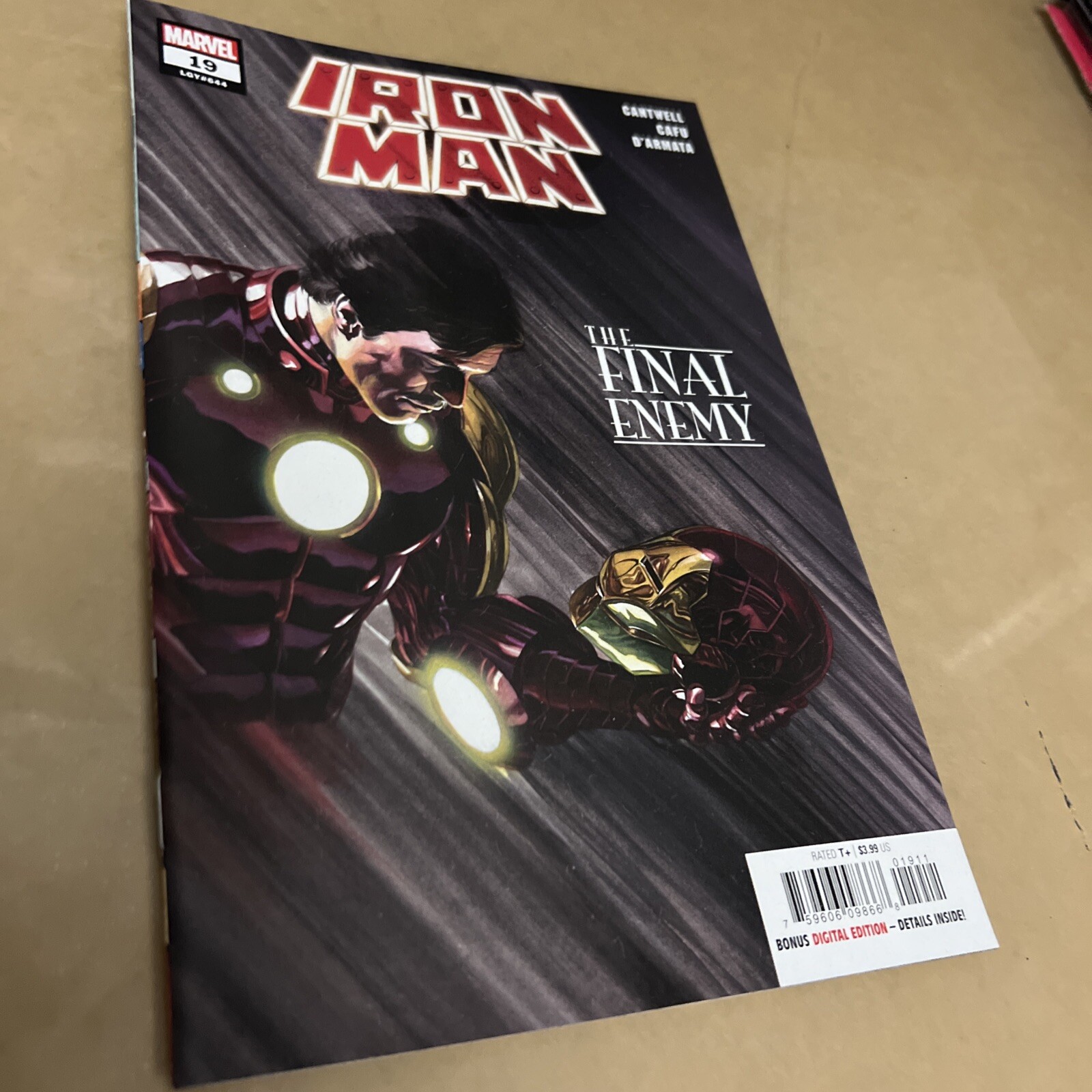 IRON MAN 19644 (9.8) THE FINAL ENEMY/1st PRINTCANTWELL/MARVEL