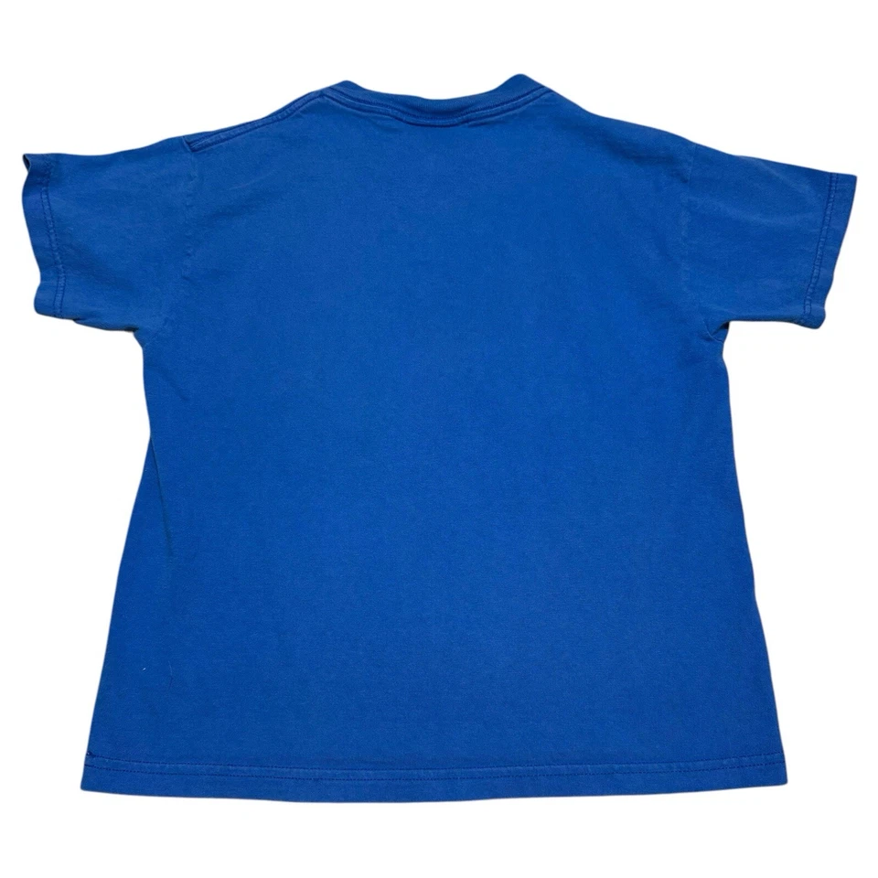 Camisa Azul Americana Vintage Años 90 Plaza Sésamo Elmo Original Juvenil Pequeña Foto 3 de 4