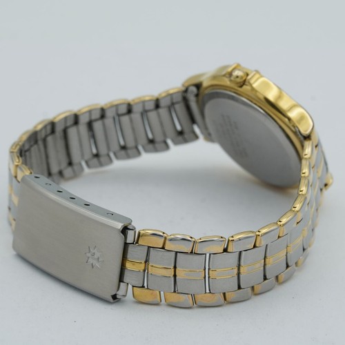 JUNGHANS DAMEN UHR 20MM STAHL VERGOLDET VINTAGE RAR MIT STAHL BAND QUARZ 5 - Bild 8 von 9