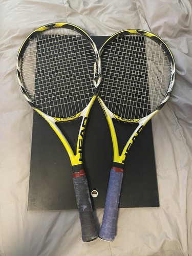 HEAD MicroGel Extreme Pro Tennis Racquet - 2 Racquets, Grip 4 3/8 (G3 ...