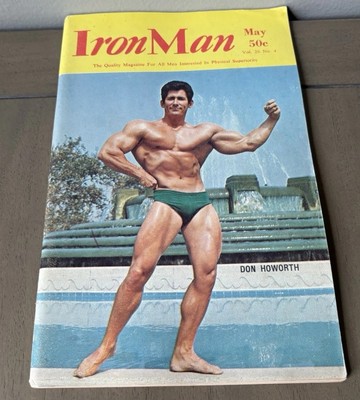 DON HOWORTH/ACHILLES KALLOS/Arnold - Ironman Bodybuilding Magazine - May 1967