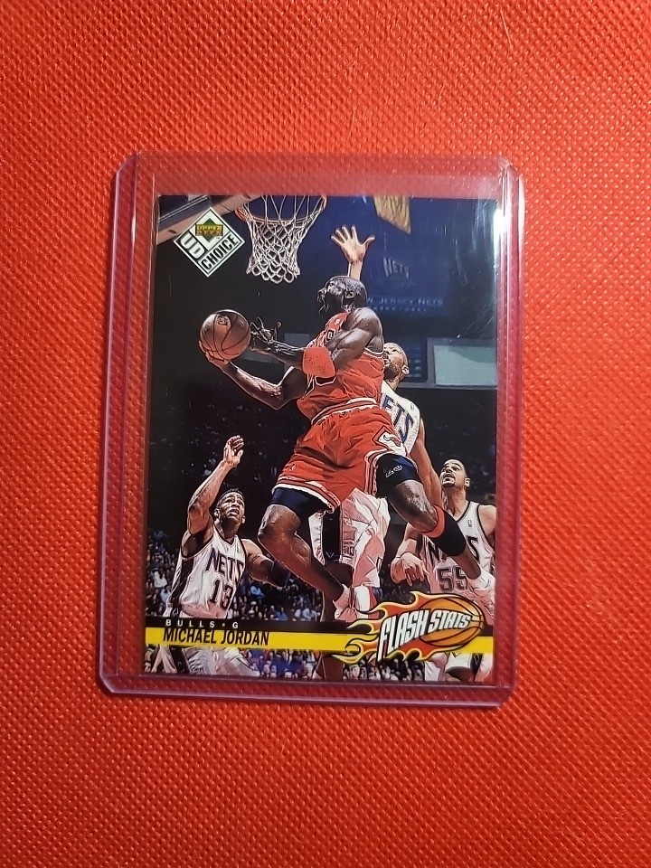 1998-99 Upper Deck UD Choice - Flash Stats Michael Jordan #159