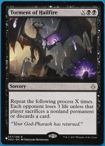 Torment of Hailfire (Mystery Booster) Hour of Devastation NM (506428) ABUGames - Picture 1 of 2