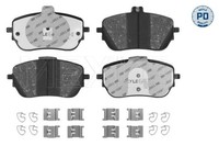 Bremsbelagsatz, Scheibenbremse MEYLE-PD: Advanced Performance A 025 229 8819/PD