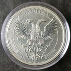 2019 Germania Mint 5 Mark 1oz Silver Oak Leaf Round in a Capsule