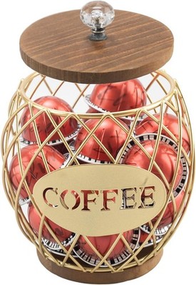 Coffee Pod Holder Compatible with 60 Nespresso Original Line Pods for Coffee