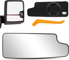 Passenger Side Lower Mirror Glass Replacement for 2019 Right Lower with Heated