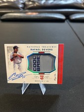 2018 National Treasure Rafael Devers RPA one of one