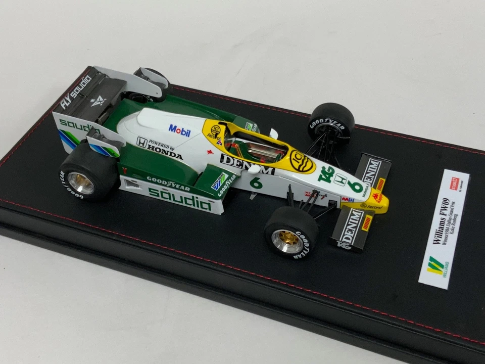 1/20 Studio 27 Williams FW09 Vincitore 1984 Dallas G.P Keke Rosberg Pressofuso - Immagine 4 di 4