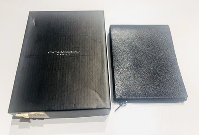 Piquadro Black Leather Bifold Men s Wallet