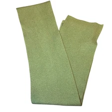 Pashmina Green 100% Cashmere Made in Nepal Scarf Small 
