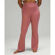 Lululemon Groove Super High Rise Flared Pant Nulu Spiced Chai Womens Size 2