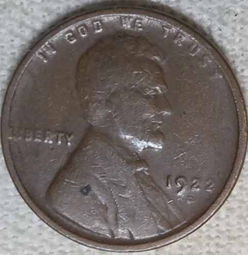 1922 D Lincoln Cent Nice Good.  True Auction.