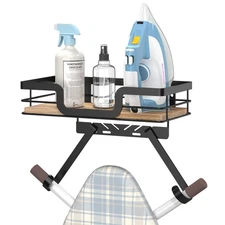 Ironing Board Holder Wall Mount, Laundry Room Organization Storage, Black, T&...