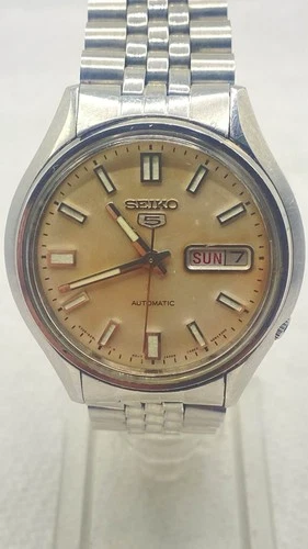Vintage Seiko 5 Automatic 6309-8239 Day/Date Men’s Watch Working RARE