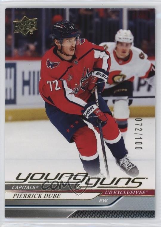 2024 Upper Deck Series 1 Young Guns Exclusives /100 Pierrick Dube #230 Rookie RC