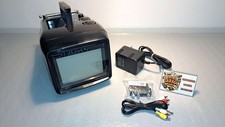 IRRADIO IL COCCINELLA TV COLORI PORTATILE 6" CRT 12V GAMING + SCART RCA PERFETTA