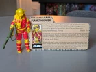 Vintage GI Joe Blowtorch Complete with File Card Hasbro 1984