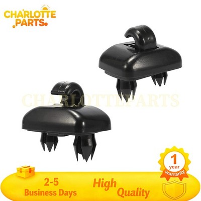 2PCS Black sunshade clip for Audi A3 A4 A5 Q5 A7 B6 B7 B8 S4 S5 TT 8E0857562A