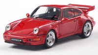 Solido 1/43 Porsche 911 964 Rs 3.8 1994 Rot Statisches Modell Diecast
