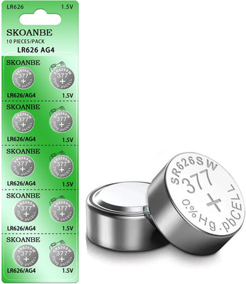 10Pack SR626SW 377 LR626 AG4 1.5V Watch Battery