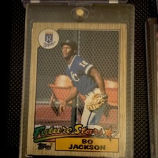 Bo Jackson Trading Card Lot with a future stars rookie!!!!! 