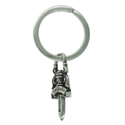 クロムハーツ RNG&No5 DGGR キーリング#5ダガーシルバー10.99g CHROME HEARTS RNG & No5 DGGR key ring #5ダガー silver series