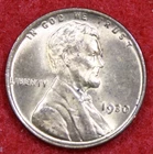 1930 Lincoln Wheat Cent Penny UNC Uncirculated Coin small spots LW2583