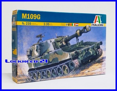 ITALERI 235 Self Propelled Howitzer M109G 155mm - NEW, MINT Italeri kit!