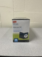 25 DVD cases unopened 