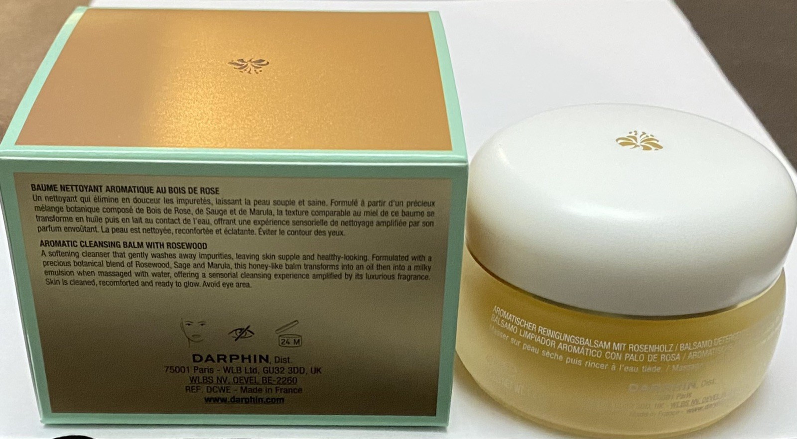 $55 NEW IN BOX Darphin Eclat Sublime Aromatic Cleansing Balm 40ml / 1.4oz