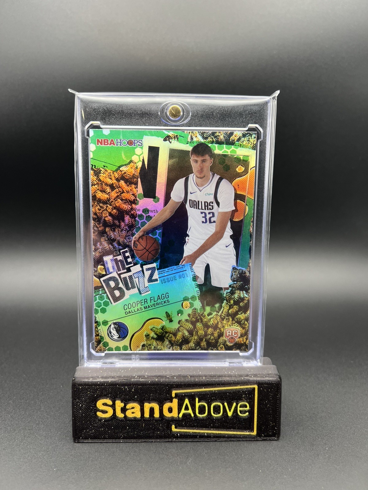 2025-26 Topps NBA Hoops #TB-1 Cooper Flagg The Buzz Green Parallel RC Mavericks